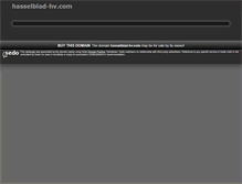 Tablet Screenshot of hasselblad-hv.com